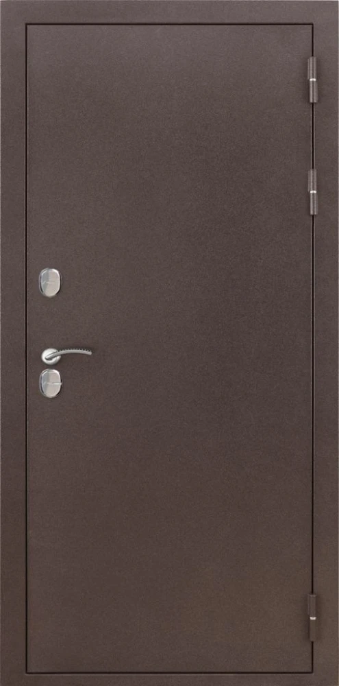 Входная дверь ДвериПРО Термо медный антик ФЛ-609 (Л-52, 10мм, Белый матовый) DPRO227647 внешняя сторона