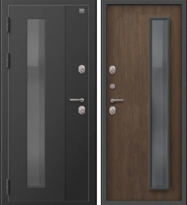 Дверь Термо-800 Пепельный Муар - Миндаль